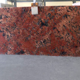 Alaska Red Granite Gangsaw Slabs Manufacturer & Exporter in India