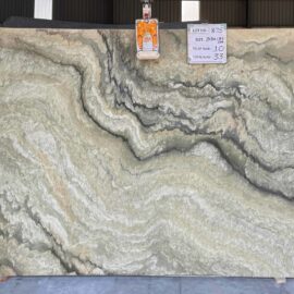 Aurora Green Quartzite Gangsaw Slabs Manufacturer & Exporter in India