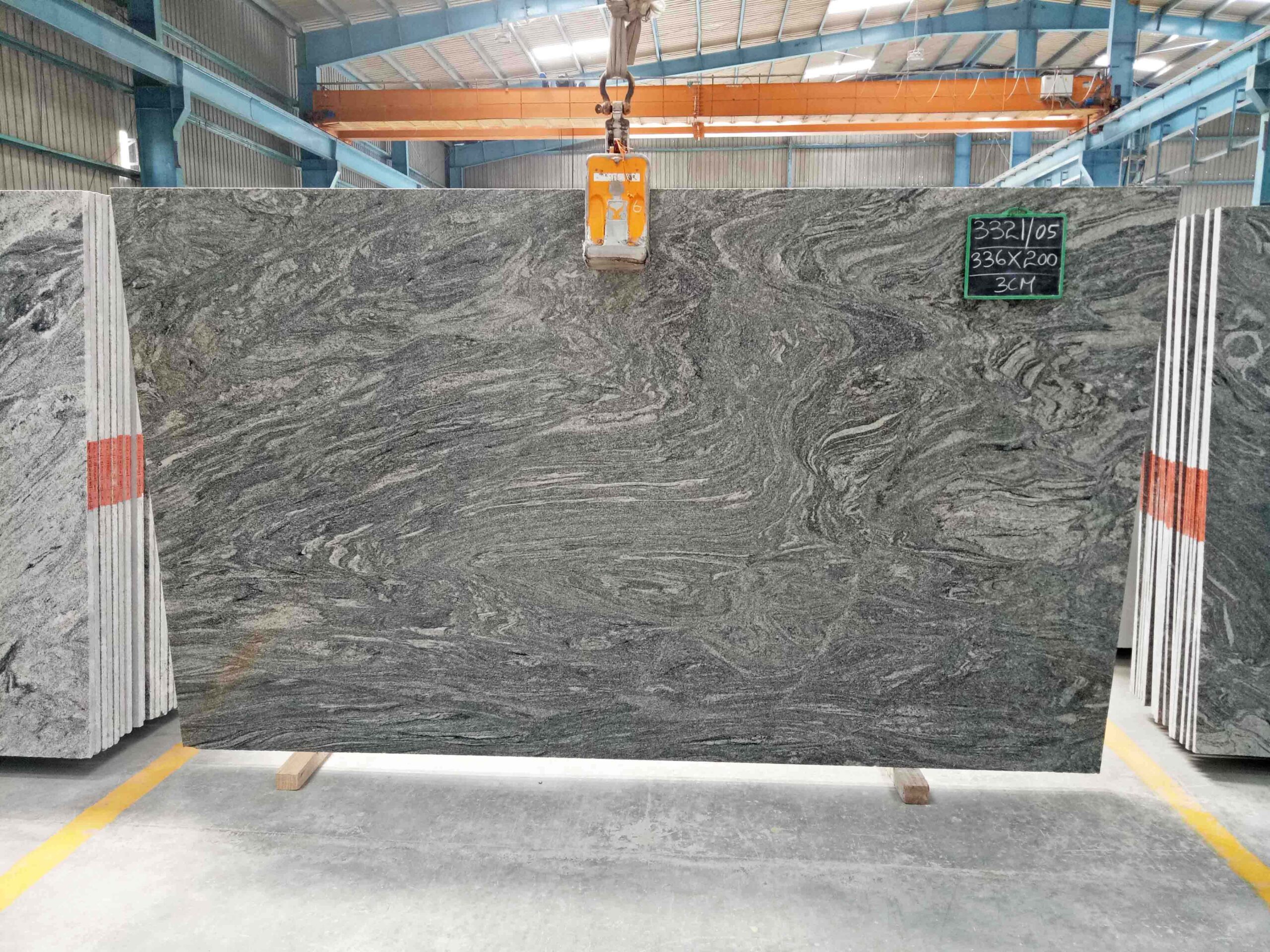 Kuppam Green Granite Gangsaw Slabs Manufacturer & Exporter in India